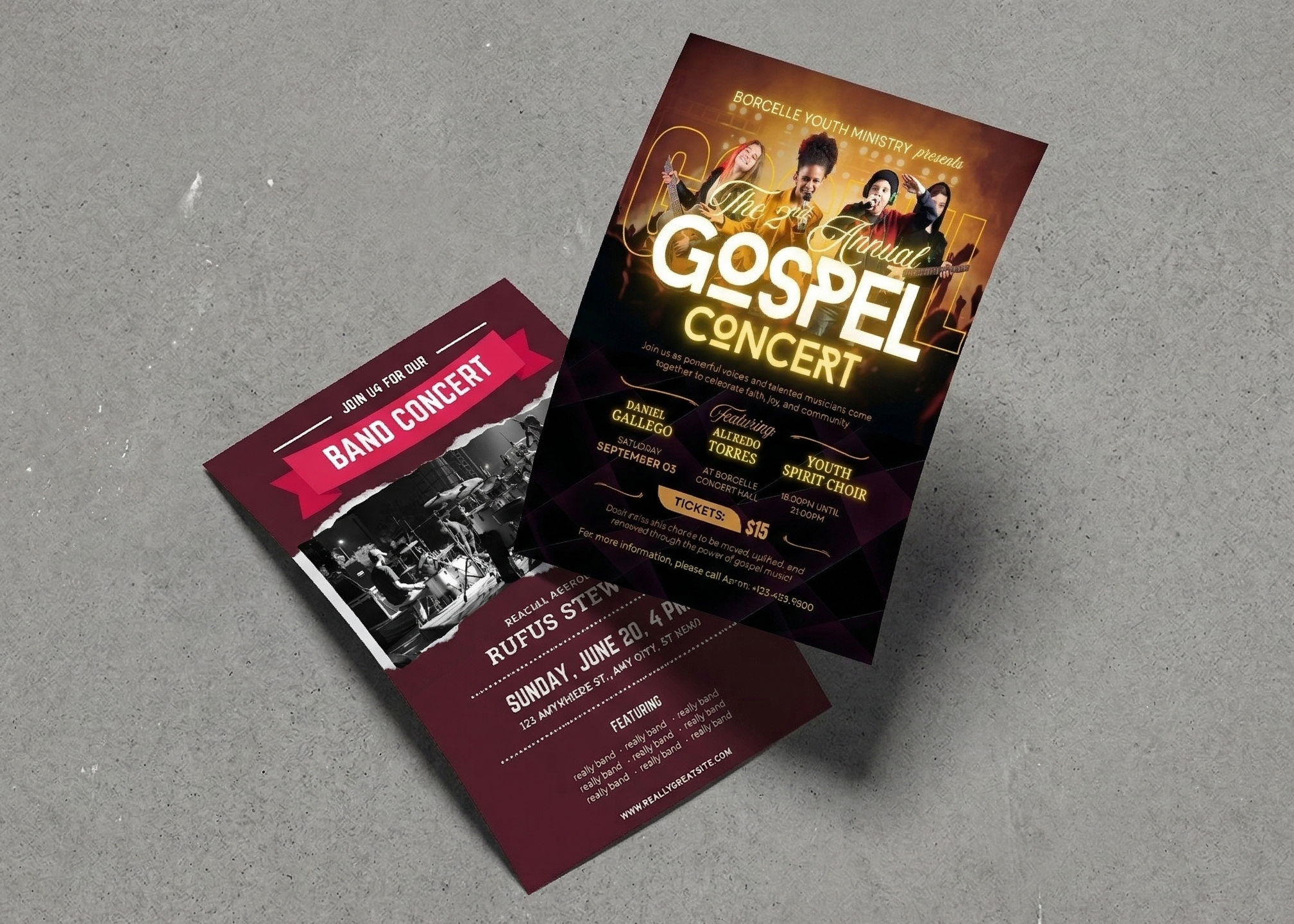 Phamplet / Flayer - Multicolour - Latter Size - 8.5X11