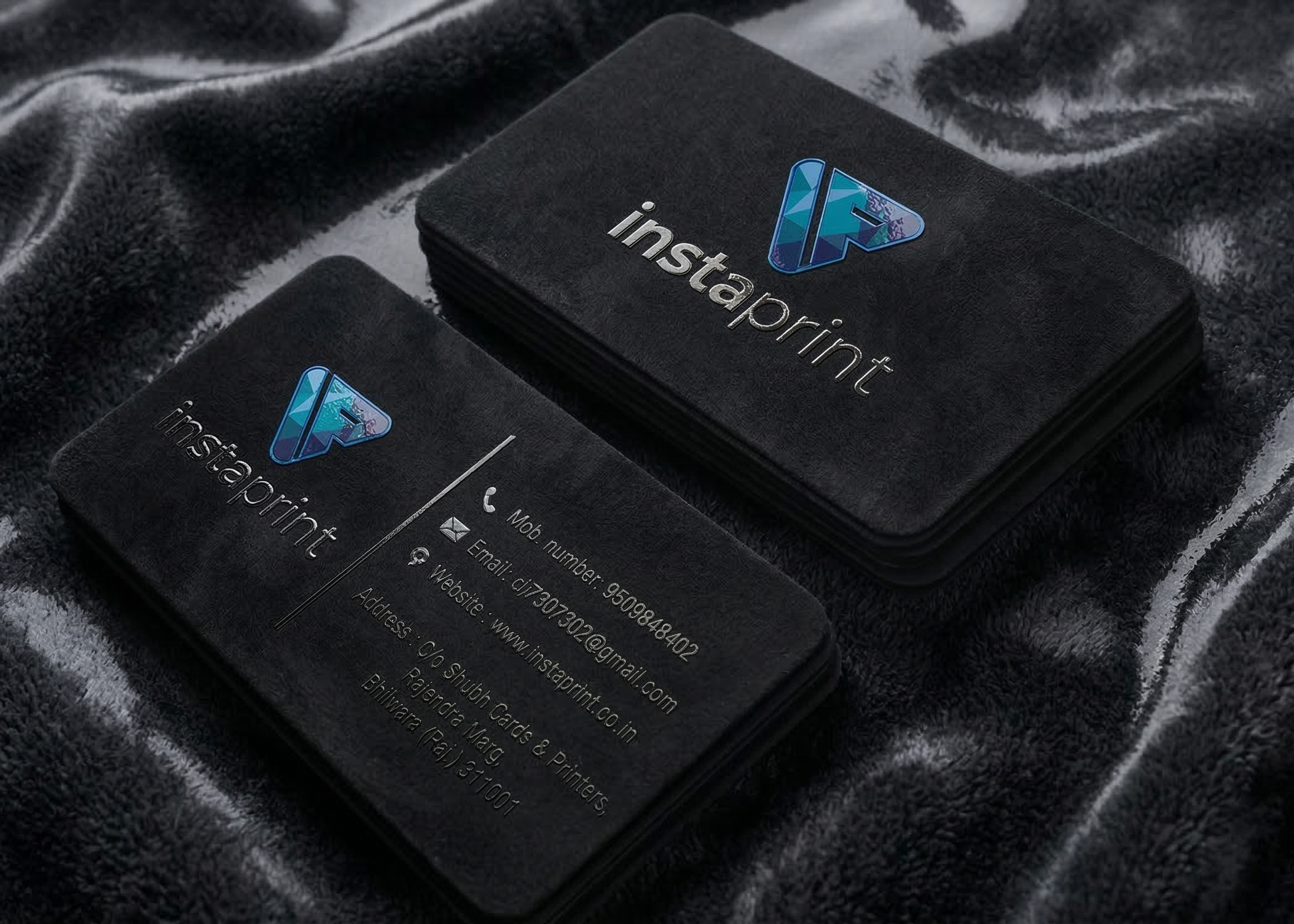 Premium Velvet UV Silver Foil - 800 GSM